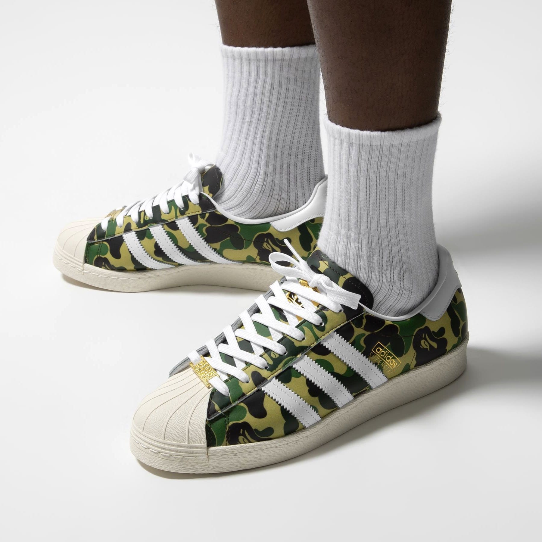 BAPE x adidas Superstar 80s 'ABC Camo' — UK 3.5 | EU 36 | US 4 — Alternate View 7