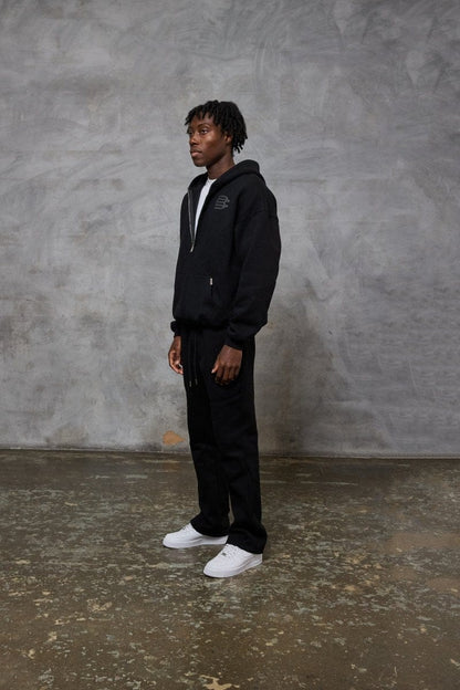 Bénir Club Match Day Jogger - Matte Black — XS — Side View