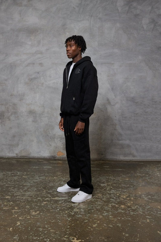 Bénir Club Match Day Jogger - Matte Black — XS — Side View