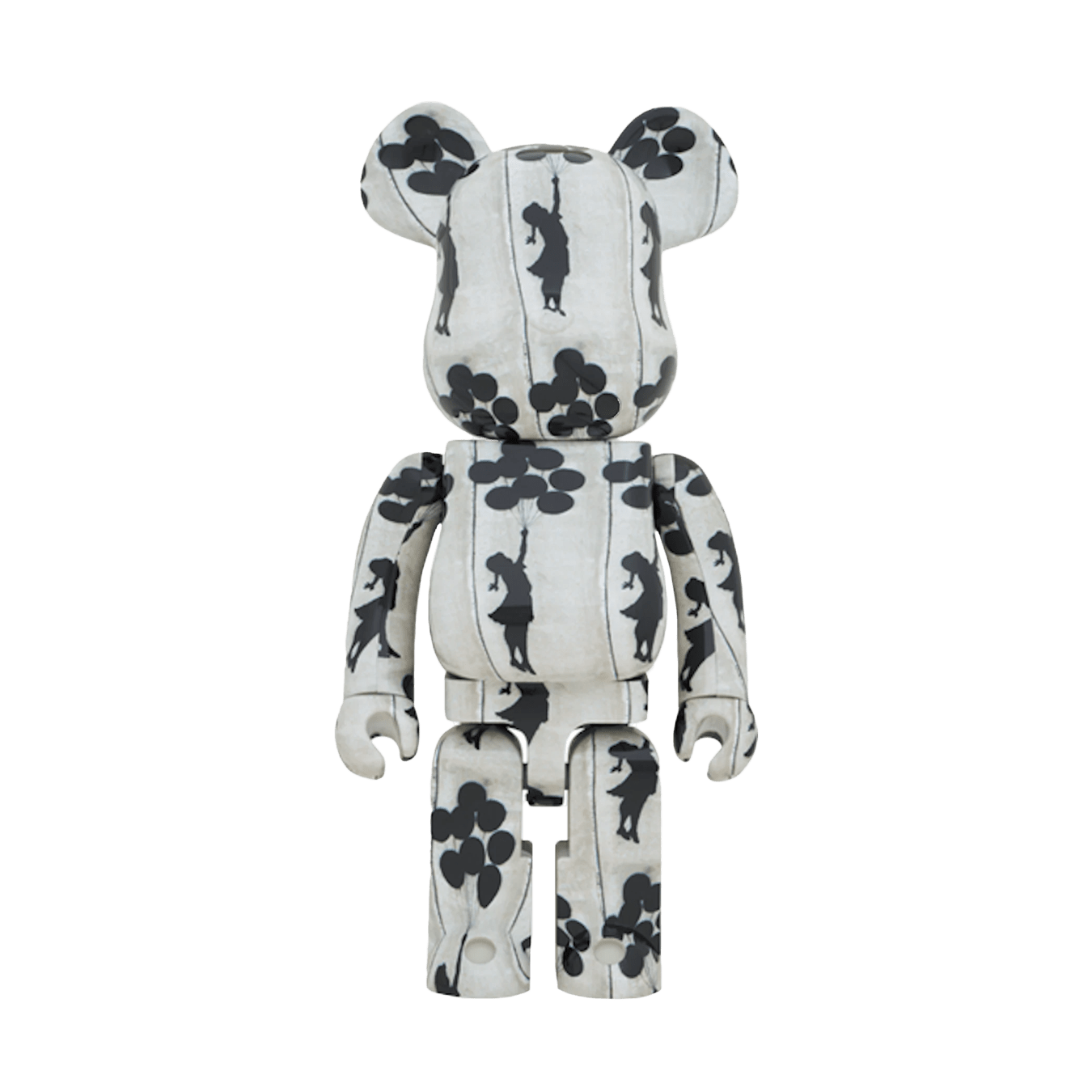 Bearbrick Flying Balloons Girl 1000% — Front View