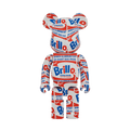 Bearbrick ANDY WARHOL "Brillo" 1000% — Front View