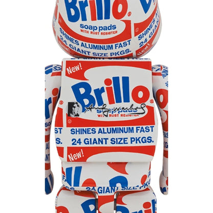 Bearbrick ANDY WARHOL "Brillo" 1000% — Side View