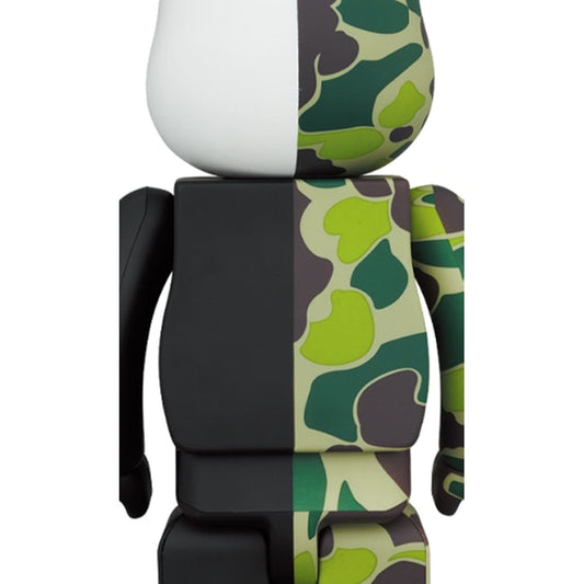 Bearbrick atmos x STAPLE #3 100% & 400% Set — Side View