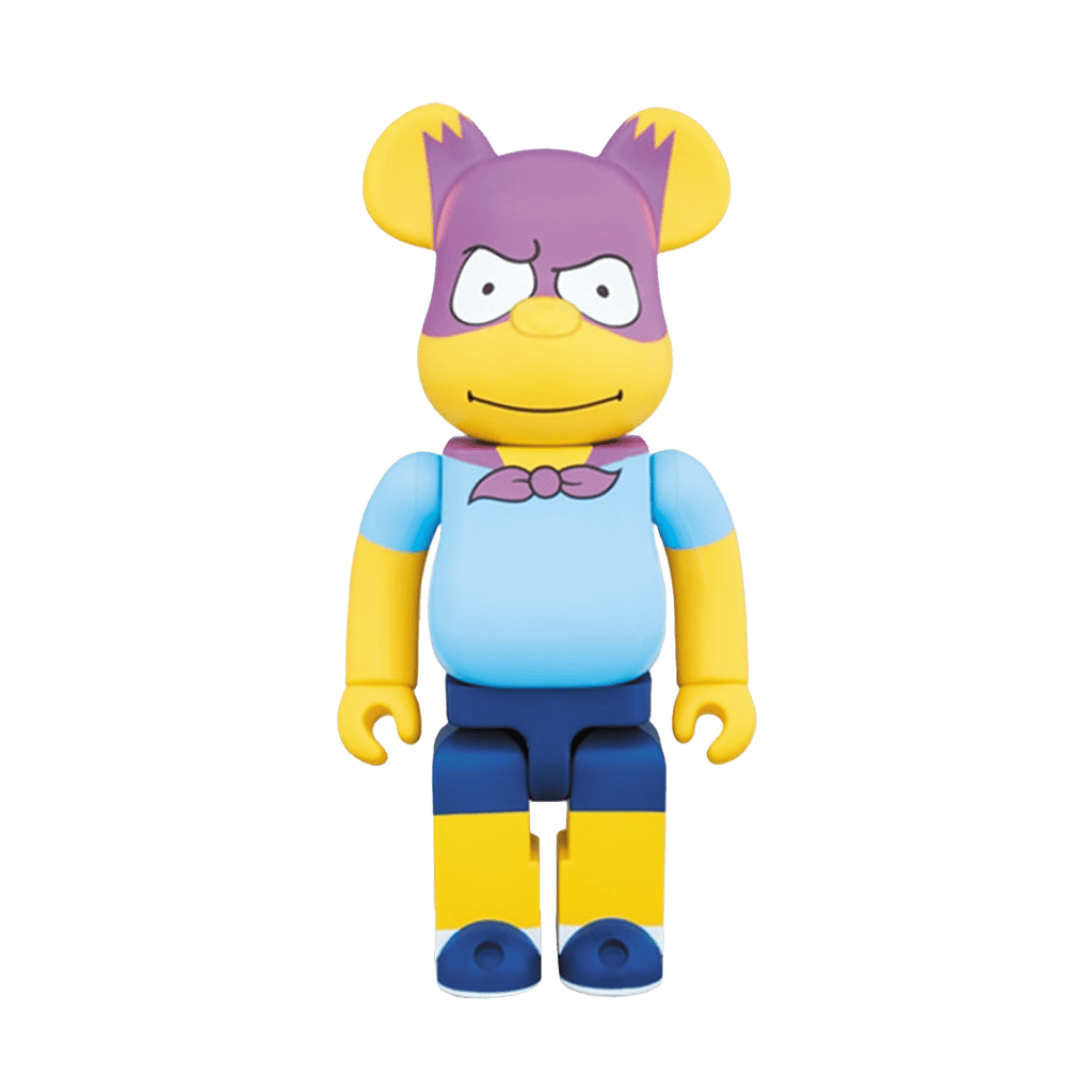 Bearbrick Bartman 400% 'Yellow' — Front View