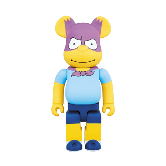Bearbrick Bartman 400% 'Yellow' — Front View