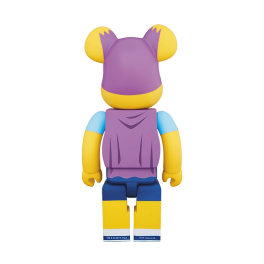 Bearbrick Bartman 400% 'Yellow' — Side View