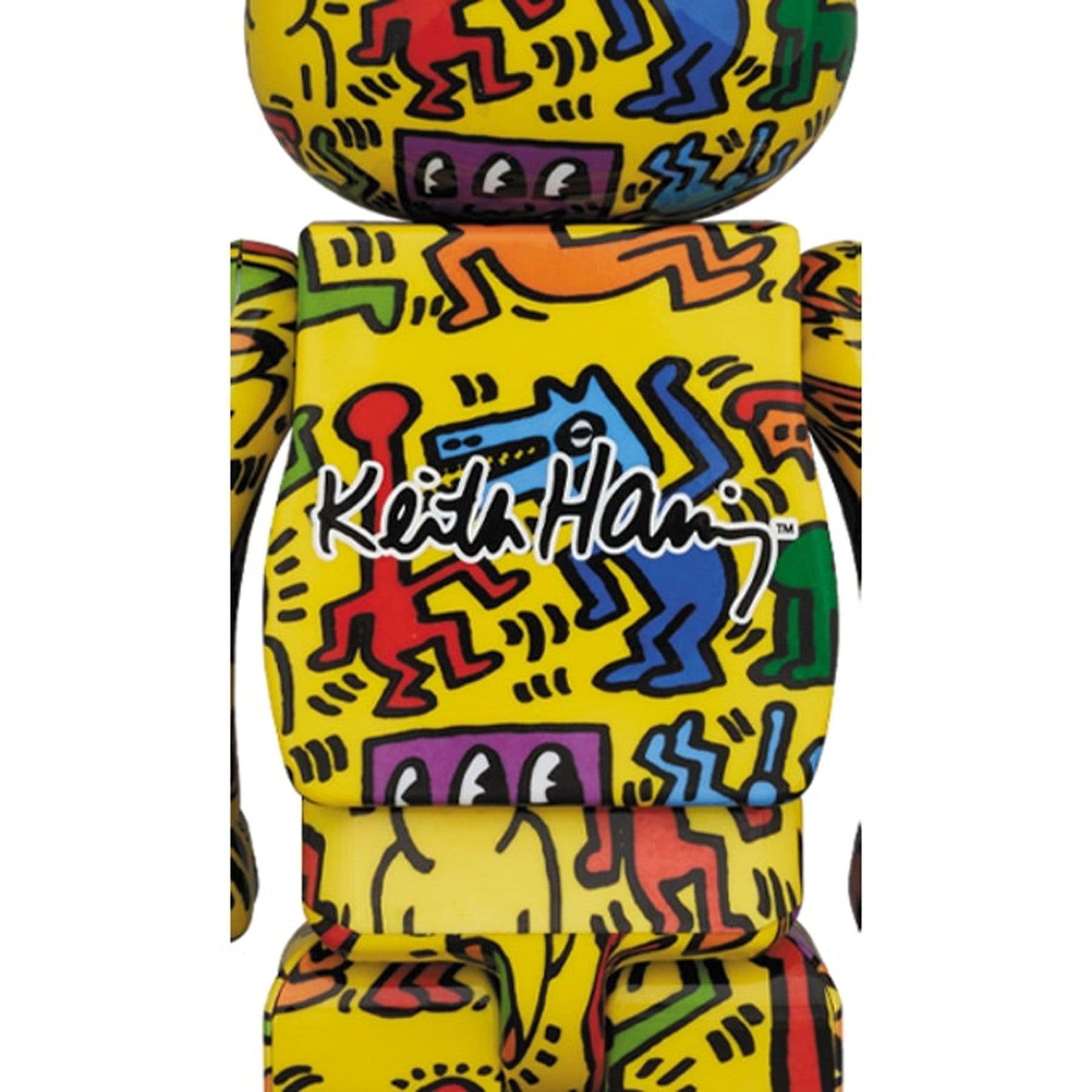 Bearbrick Keith Haring #5 100% & 400% Set — Side View