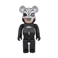Bearbrick Phantom 400% 'Black' — Front View