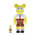 Bearbrick Spongebob 100% & 400% Set 'Yellow' — Front View