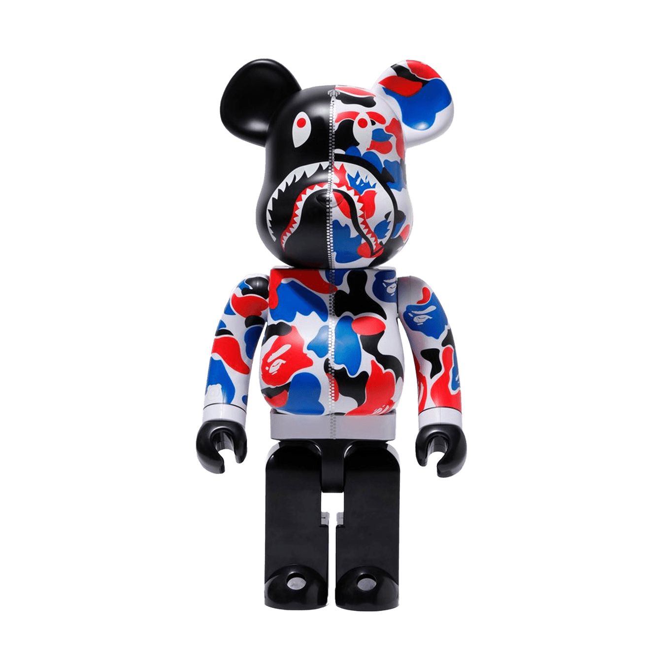 Bearbrick x Bape Shark London Store 1000% — Front View