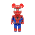 Bearbrick x Spider-Man Happy Lottery (2021 Version) 400% 'Red' — Front View