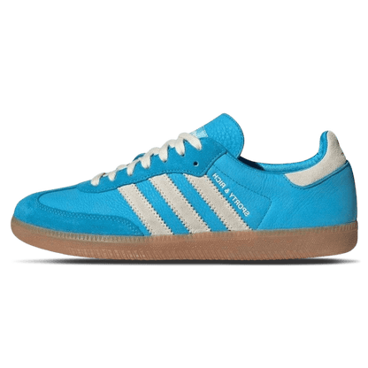 Sporty & Rich x Adidas Samba OG 'Blue Rush' — UK 3.5 | EU 36 | US 4 — Front View