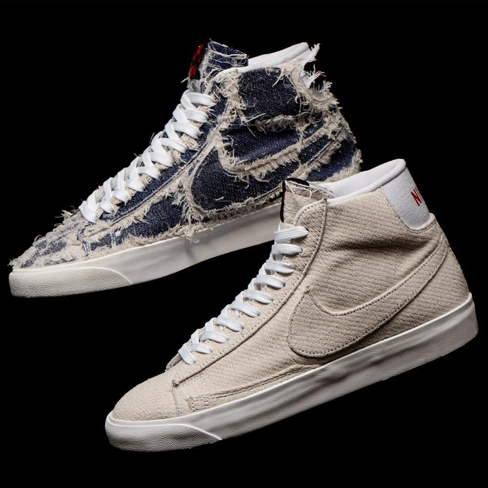 Stranger Things x Nike Blazer Mid QS 'Upside Down' — UK 3 | EU 35.5 | US 3.5 — Lifestyle View