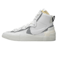 Sacai x Nike Blazer Mid 'White Grey' — UK 3 | EU 35.5 | US 3.5 — Front View