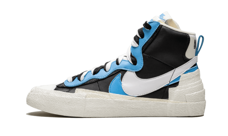 Nike Blazer High Sacai White Black Legend Blue - BV0072-001
