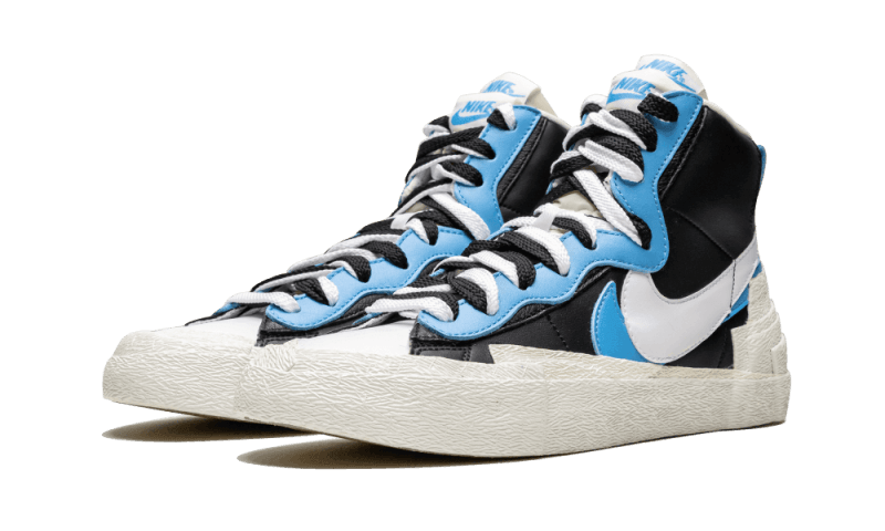 Nike Blazer High Sacai White Black Legend Blue - BV0072-001