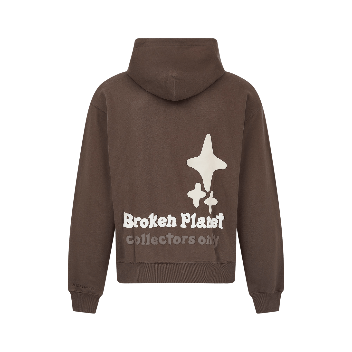 Broken Planet Hoodie x KG 'Granite Brown' — XXS — Side View