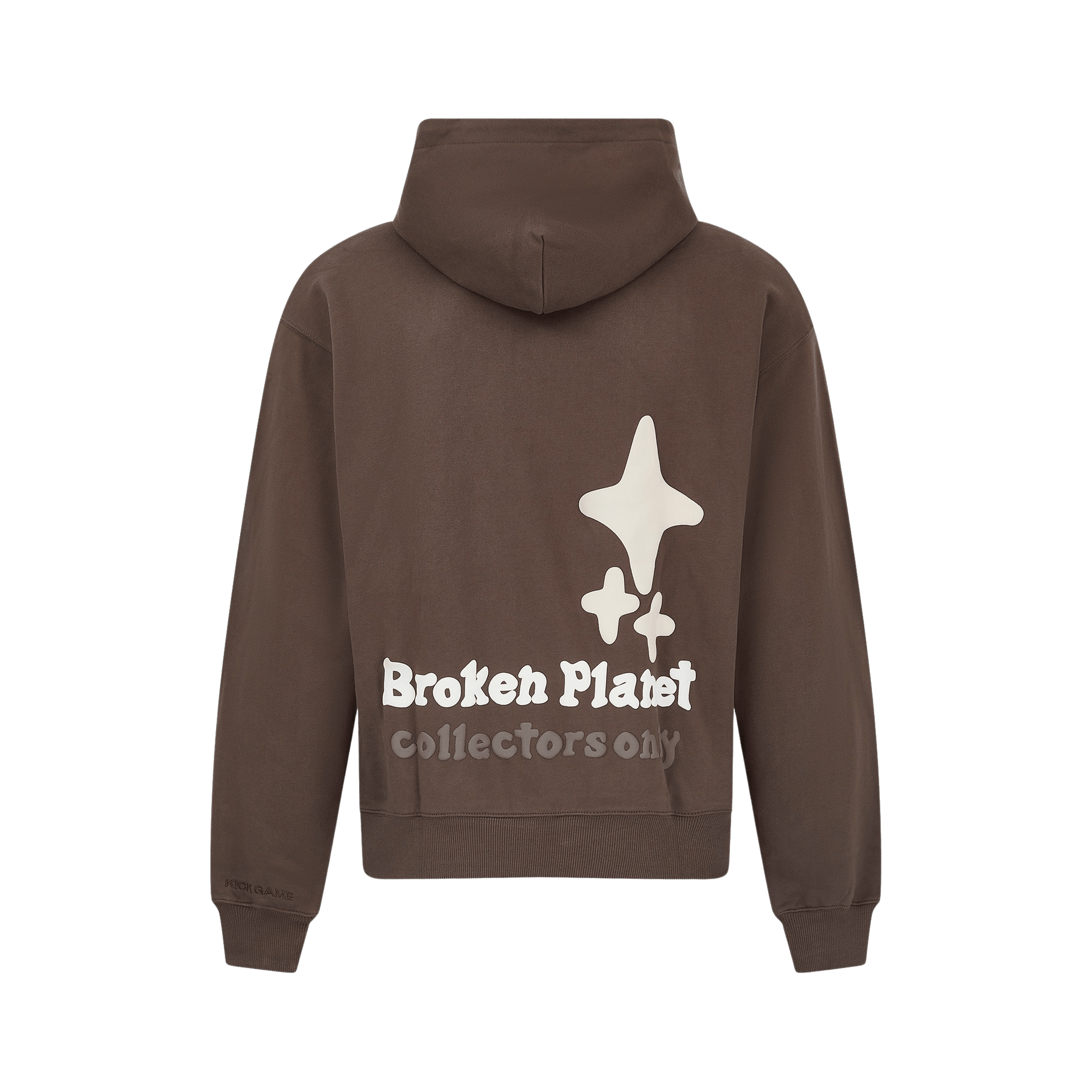 Broken Planet Hoodie x KG 'Granite Brown' — XXS — Side View