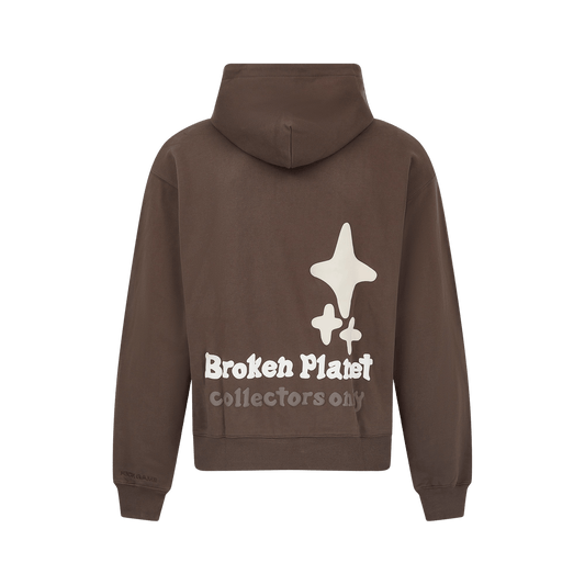 Broken Planet Hoodie x KG 'Granite Brown' — XXS — Side View