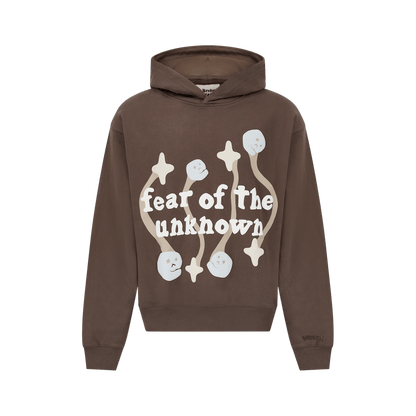 Broken Planet Hoodie x KG 'Granite Brown' — XXS — Front View