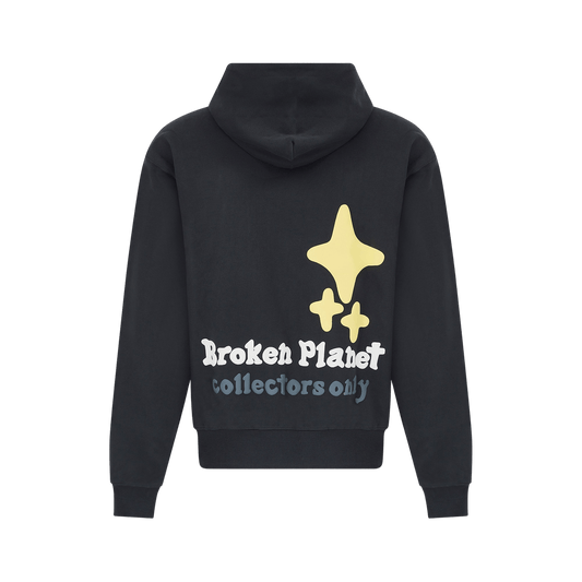 Broken Planet Hoodie x KG 'Onyx' — XXS — Side View