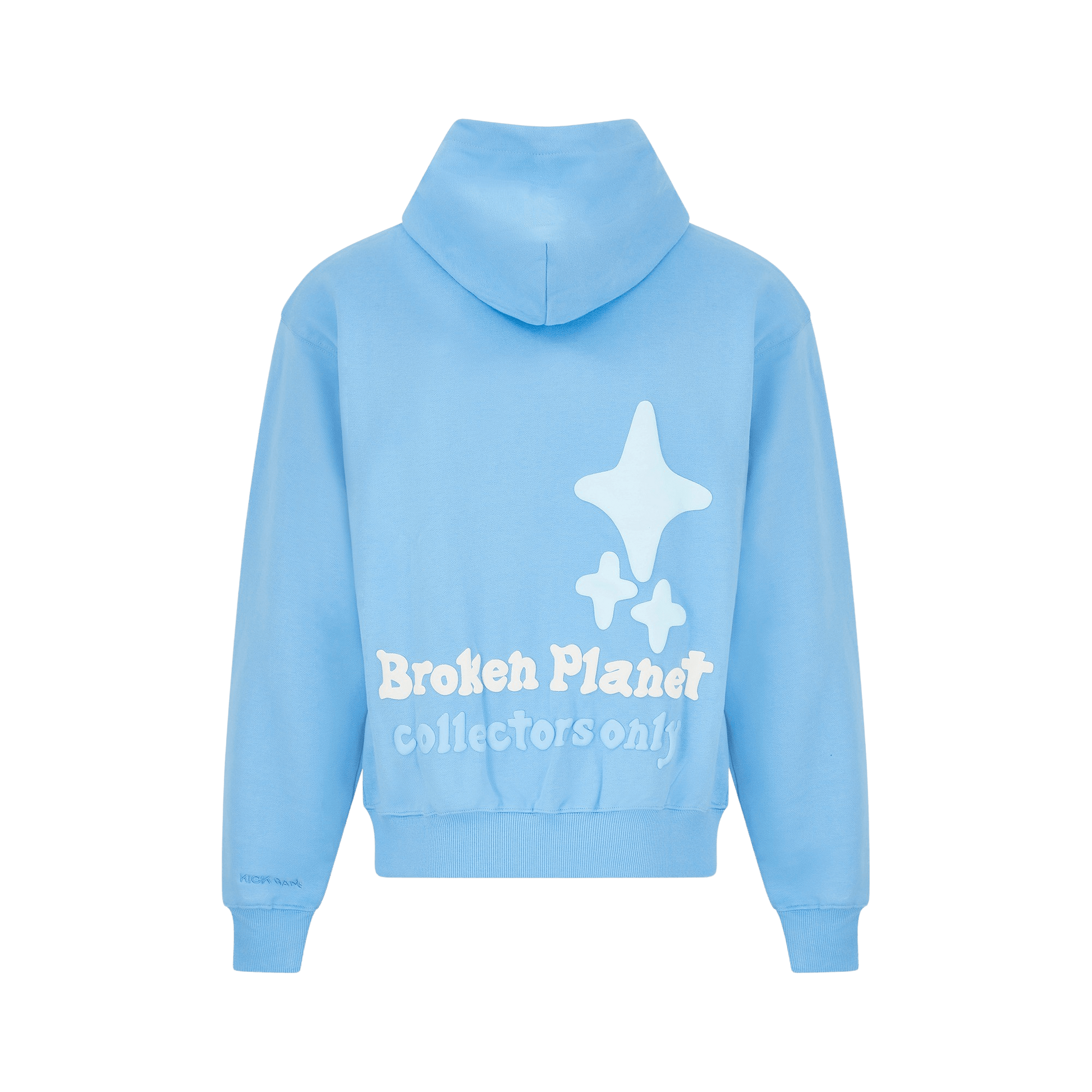 Broken Planet Hoodie x KG 'University Blue' — XXS — Side View