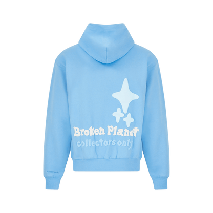 Broken Planet Hoodie x KG 'University Blue' — XXS — Side View