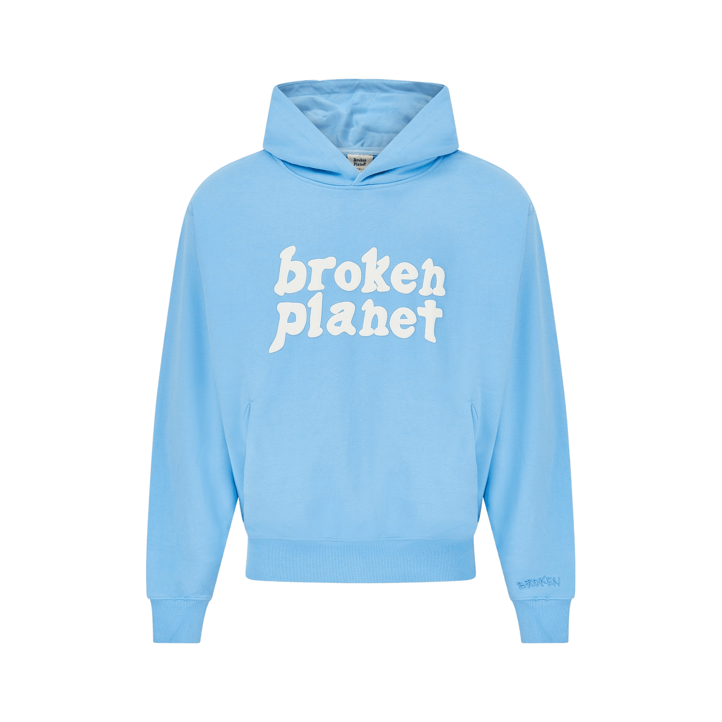Broken Planet Hoodie x KG 'University Blue' — XXS — Front View