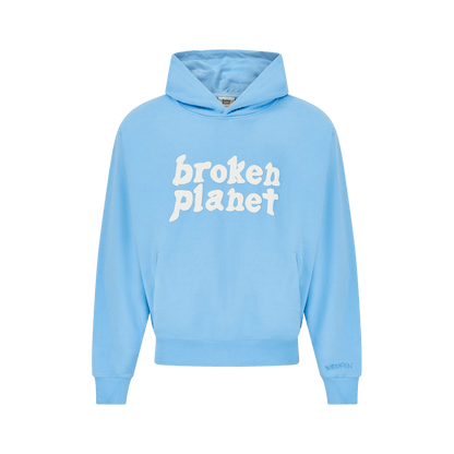 Broken Planet Hoodie x KG 'University Blue' — XXS — Front View