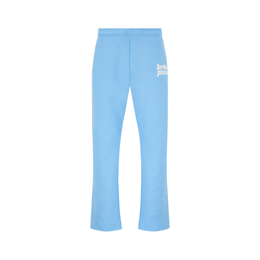 Broken Planet x KG Sweat Pants 'University Blue' — XXS — Front View