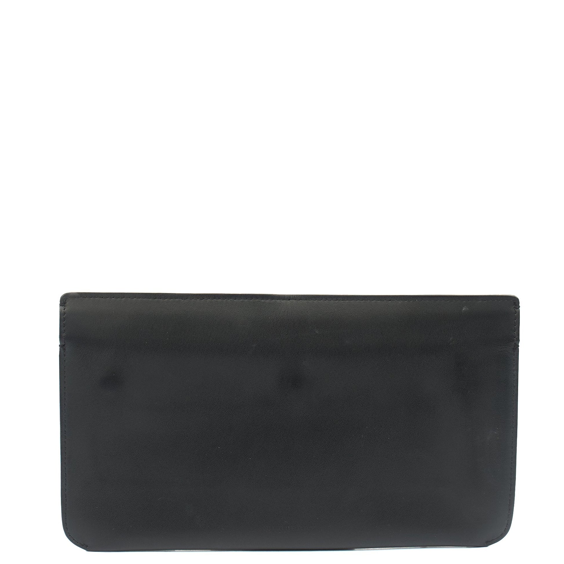 Burberry Cross Body Belt Bag  in Black, Leather — Back View