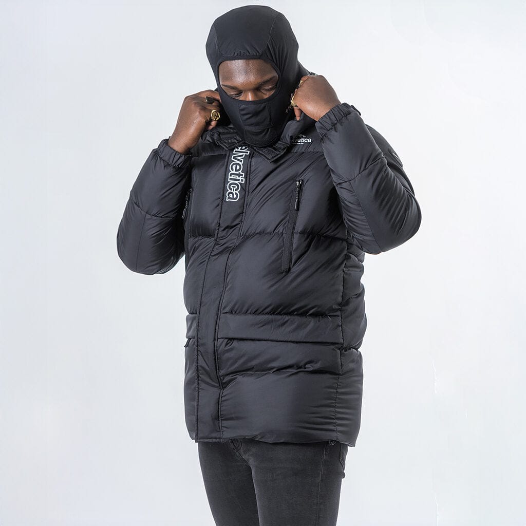 Helvetica Mountain Pioneers Capri 3 Hooded Parka Jacket — XS — Top View
