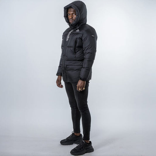 Helvetica Mountain Pioneers Capri 3 Hooded Parka Jacket — XS — Side View