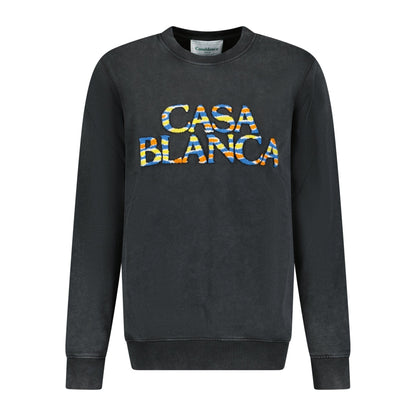 Casablanca 'Ange De Jour' Sweatshirt Faded Black — XS — Front View