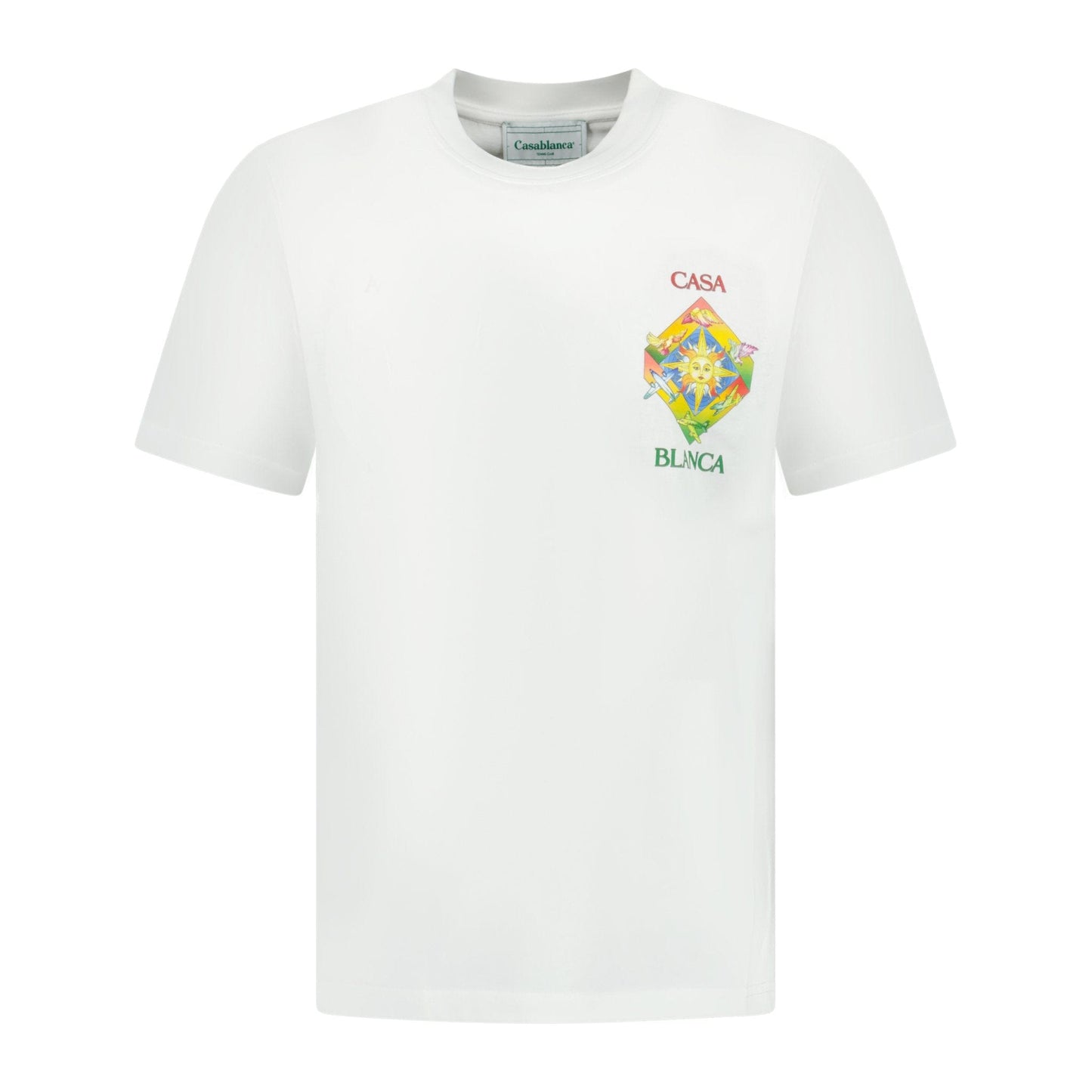 Casablanca 'Les Elements' T-Shirt White — S — Side View