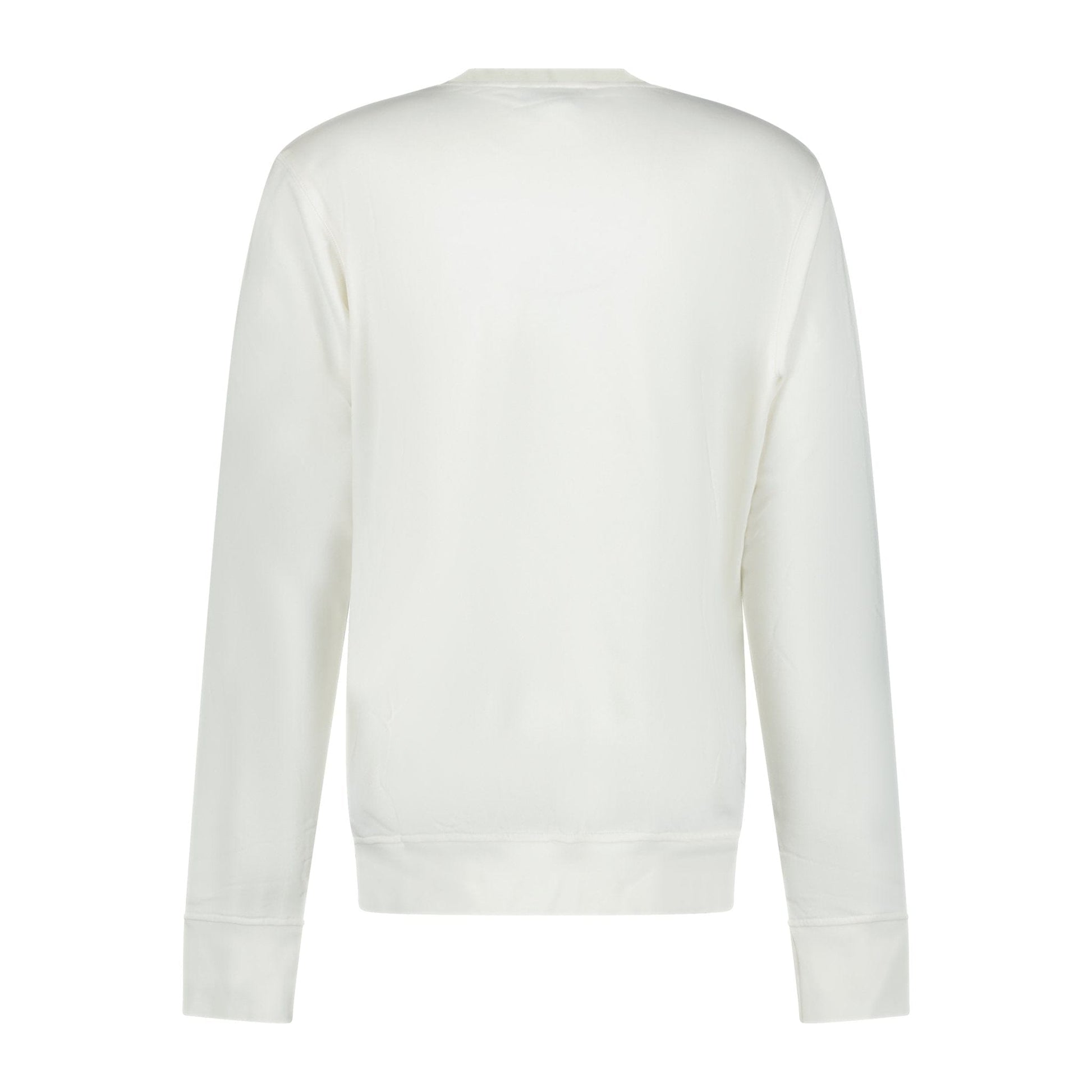 Casablanca Orbite Autour De L'Orange Beaded Sweatshirt White — S — Back View
