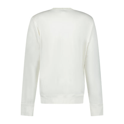 Casablanca Orbite Autour De L'Orange Beaded Sweatshirt White — S — Back View