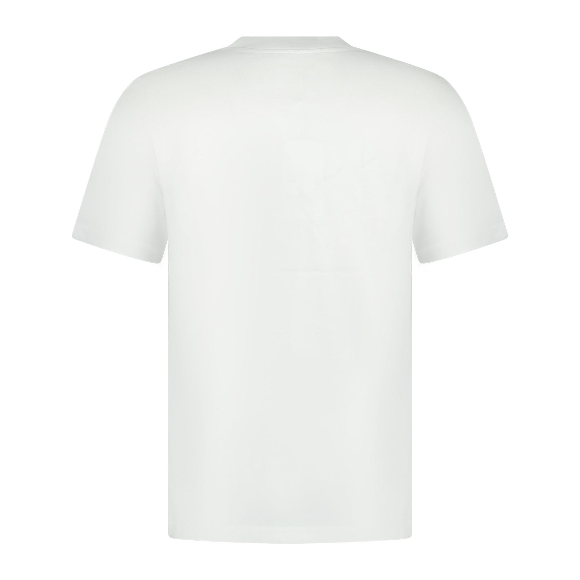 Casablanca 'Terrain' D'Orange T-Shirt White — S — Back View