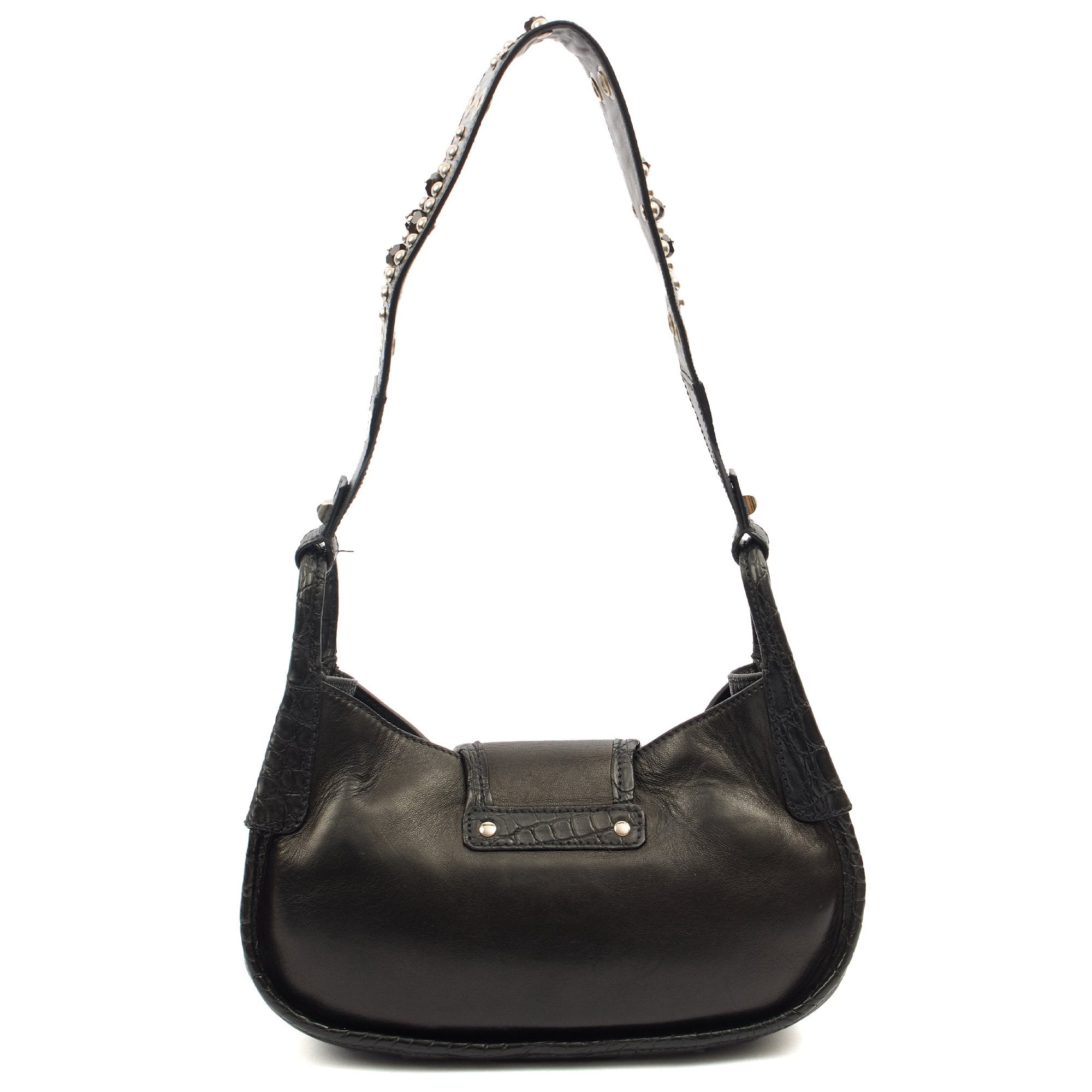 Prada Shoulder Bag Shoulder Bag in Black, Leather — Alternate View 9
