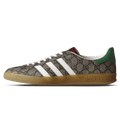 Gucci x Adidas Gazelle 'Beige GG Monogram' — UK 3.5 | EU 36 | US 4 — Front View