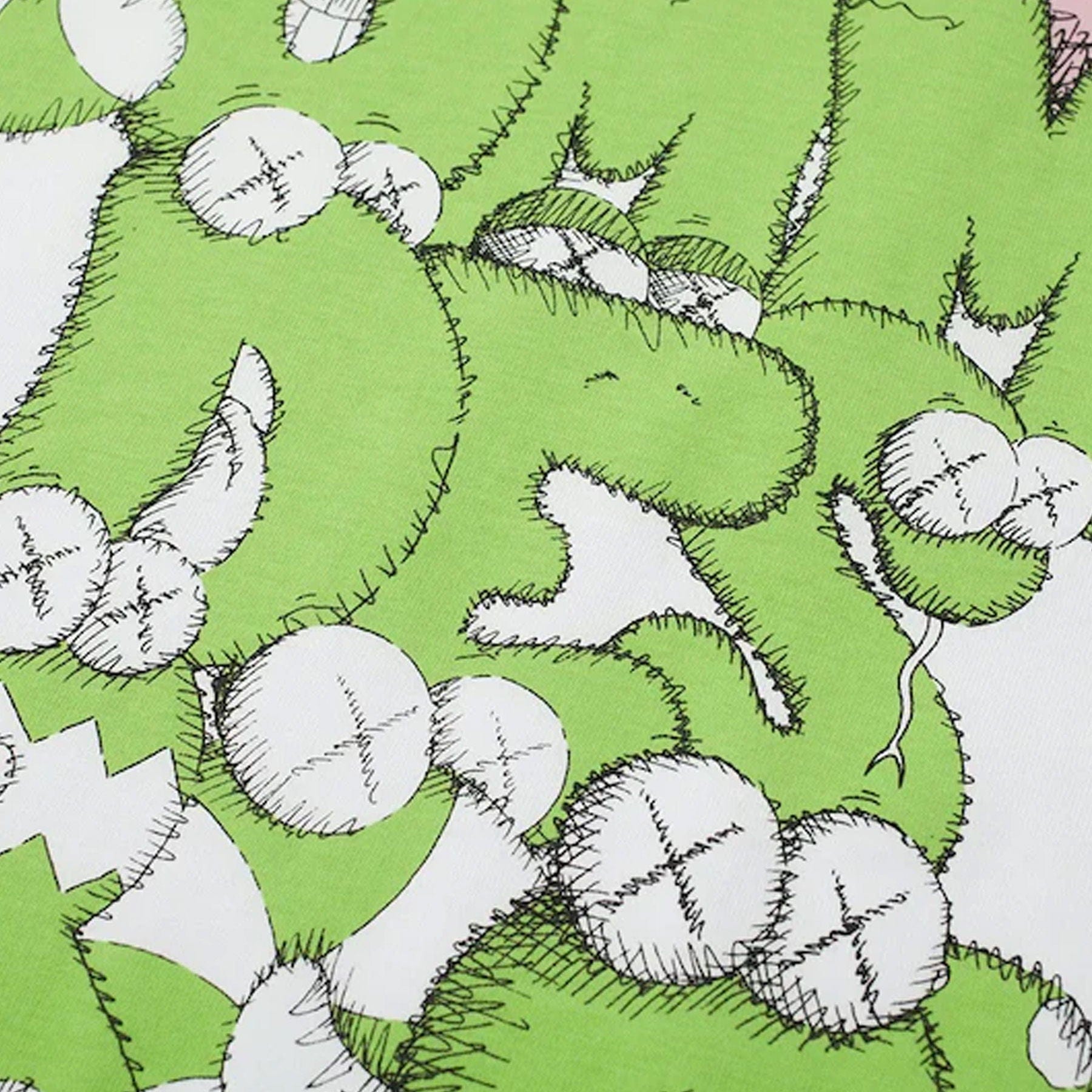 Comme des Garçons SHIRT x KAWS Print T-Shirt 'White' — XXS — Side View