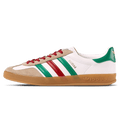 Gucci x Adidas Gazelle 'White Green Red' — UK 3.5 | EU 36 | US 4 — Front View