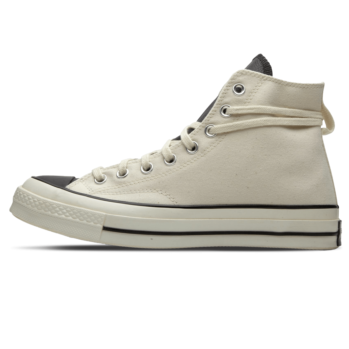 Fear of God x Converse Chuck 70 High 'Natural Ivory' — UK 3 | EU 35 | US 3 — Front View