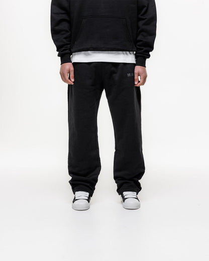 Magiri Core Puff Printed Joggers 'Black' — Black — Size S — Top View