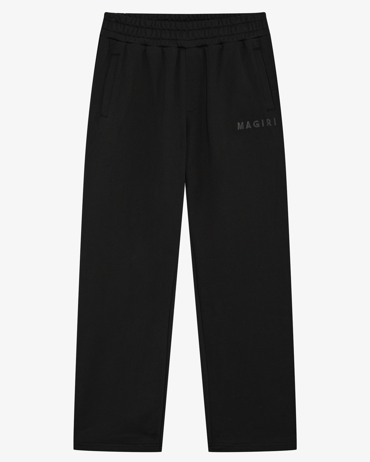 Magiri Core Puff Printed Joggers 'Black' — Black — Size S — Front View