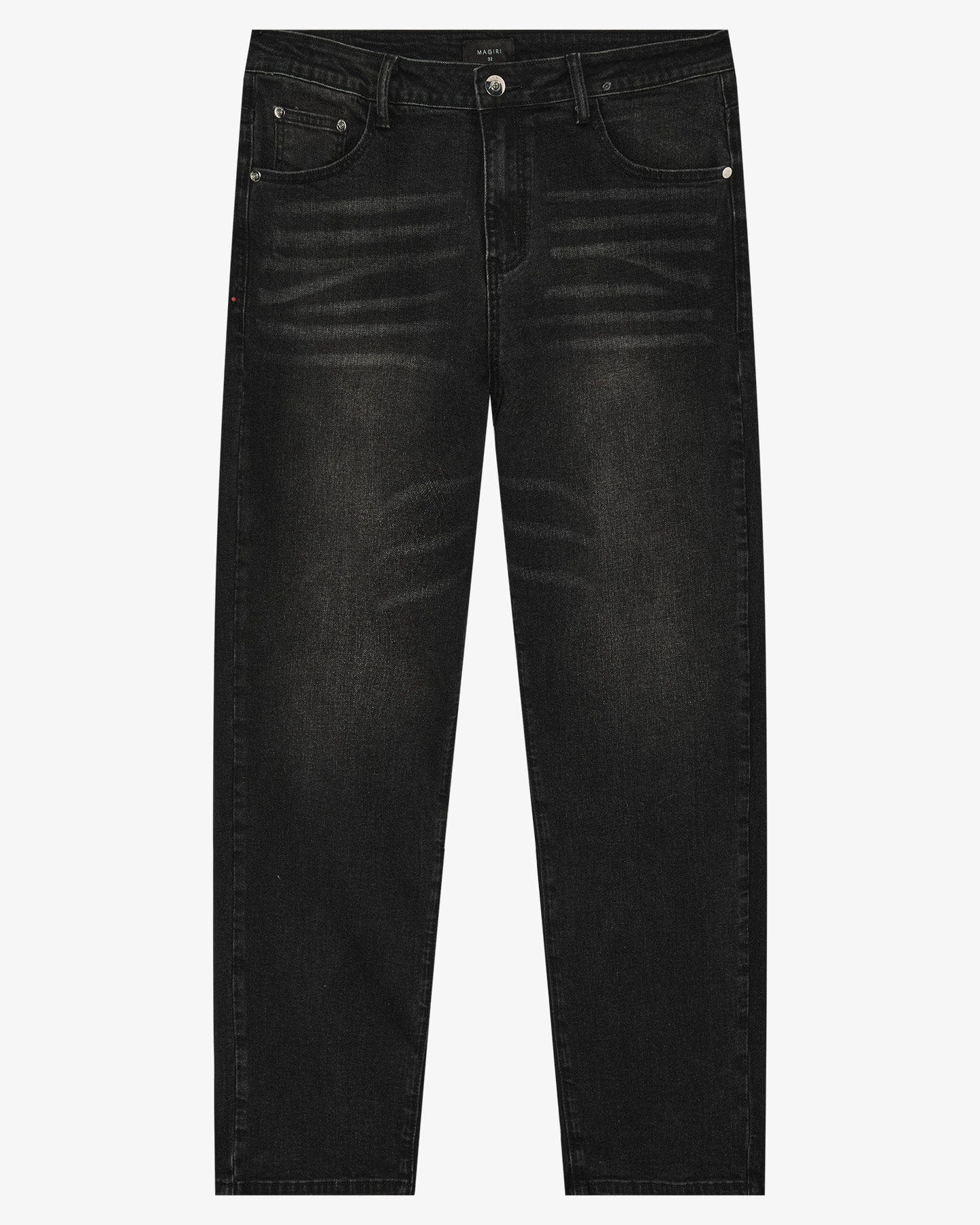 Magiri Core Straight Jeans 'Black' — Black — Size 28 — Front View