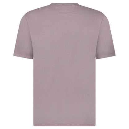 CP Company Cotton-Jersey T-Shirt in Purple Dove — S — Side View