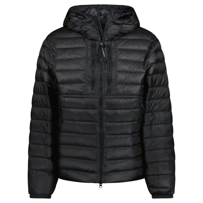 CP Company D.D. Padded Goggle Down Jacket Black — M — Back View