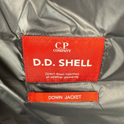 CP Company D.D. Padded Goggle Down Jacket Black — M — Detail View