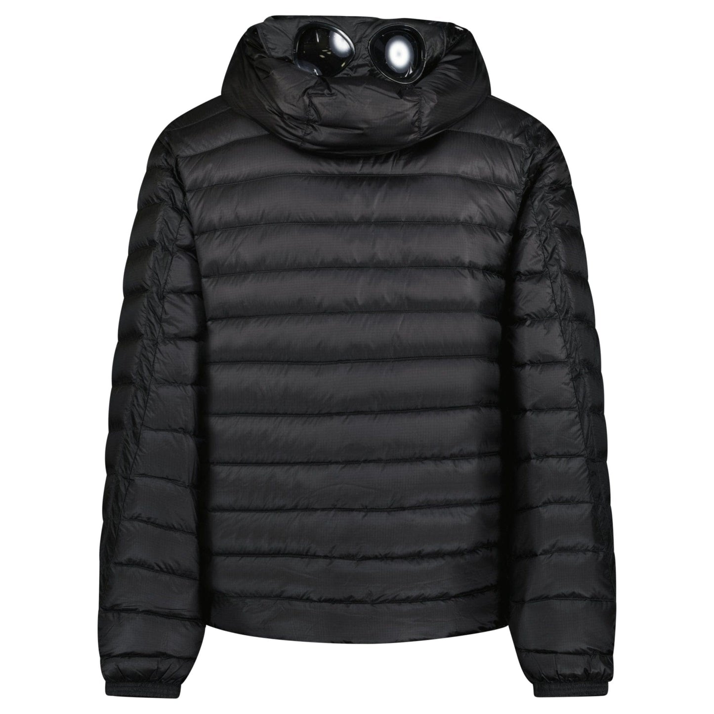 CP Company D.D. Padded Goggle Down Jacket Black — M — Side View